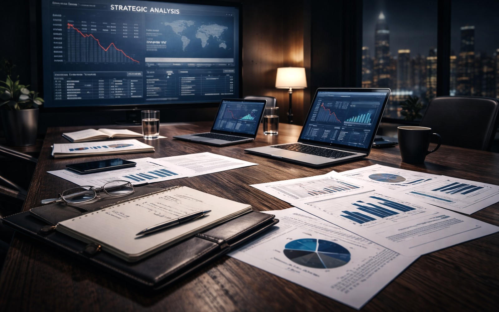 Análise estratégica e financeira